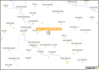 map of Anbŏpsu-dong