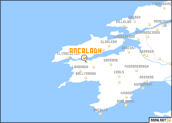 map of An Caladh