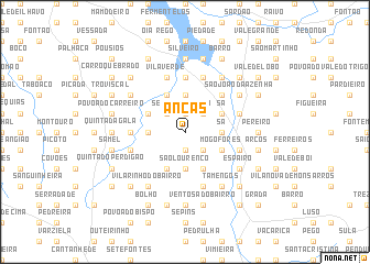 map of Ancas