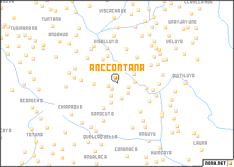 map of Anccontaña