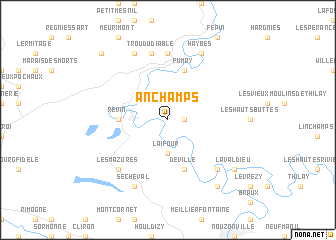 map of Anchamps