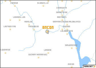 map of Ancón