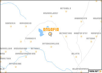 map of Andafia