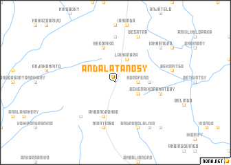 map of Andalatanosy