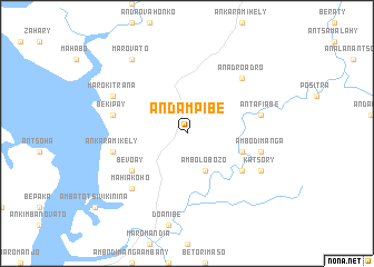 map of Andampibe