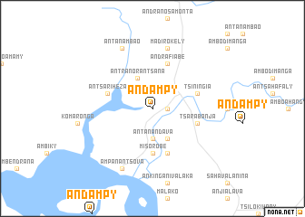 map of Andampy