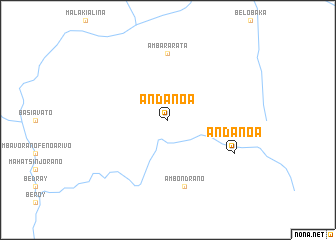map of Andanoa