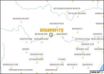 map of Andapafito