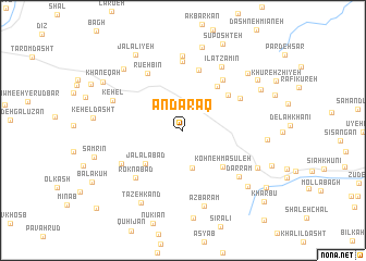 map of Andaraq