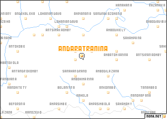 map of Andaratranina