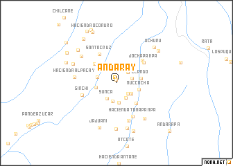 map of Andaray