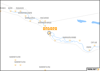 map of Andara