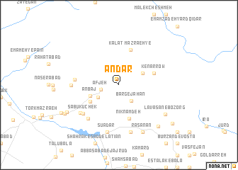 map of Andār