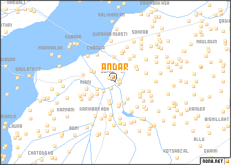 map of Andar
