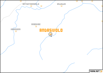 map of Andasivolo