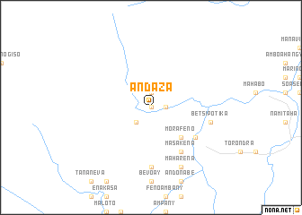 map of Andaza