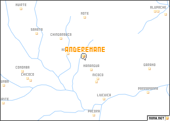 map of Anderemane