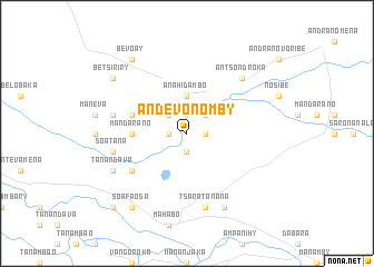 map of Andevonomby