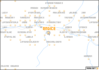 map of Andice