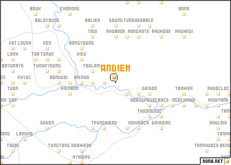 map of An Diềm