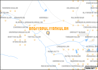 map of Andiyapuliyankulam