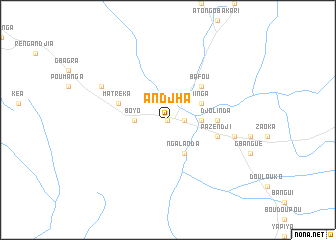 map of Andjha