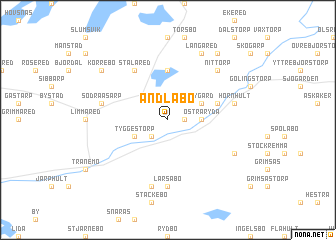 map of Andlabo