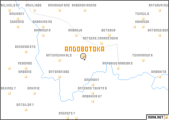map of Andobotoka