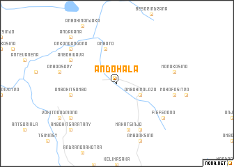 map of Andohala