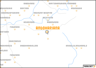 map of Andohariana