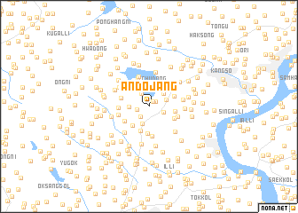 map of Andojang