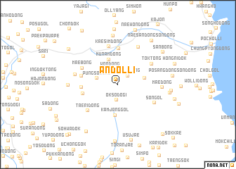map of Andol-li
