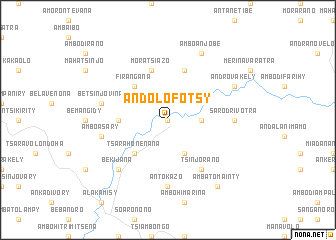 map of Andolofotsy