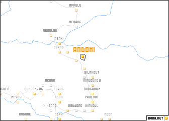 map of Andom I