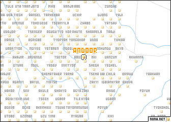 map of Andoor