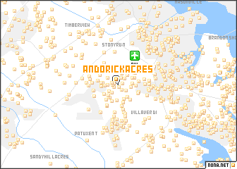 map of Andorick Acres