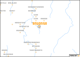 map of Andorisa