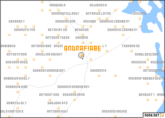 map of Andrafiabe