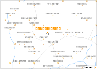 map of Andraimasina