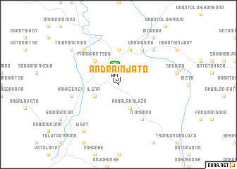 map of Andrainjato