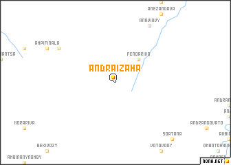 map of Andraizaha