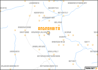 map of Andrambita