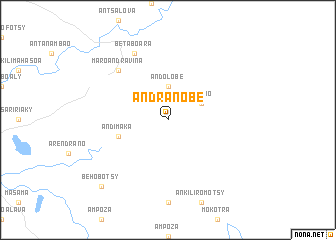 map of Andranobe