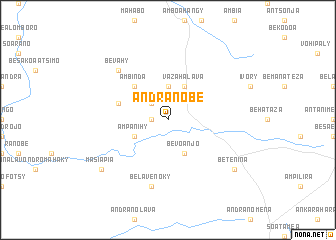 map of Andranobe