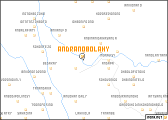 map of Andranobolahy