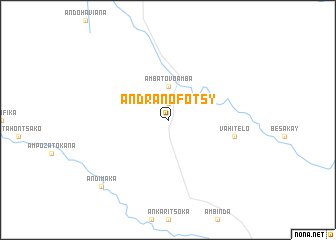 map of Andranofotsy