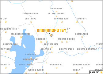 map of Andranofotsy