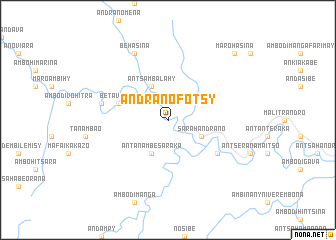 map of Andranofotsy