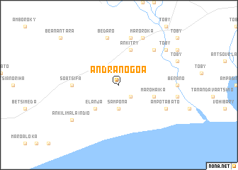 map of Andranogoa