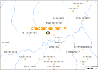 map of Andranomavokely